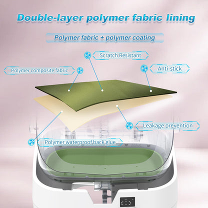 Automatic Cat Litter Box Self Cleaning - APP Control - Weight Monitoring - Ultra-Quiet, Medium Cats and Kittens Litter Box, Safe Anti-Pinch【Assembly Required】- Grey