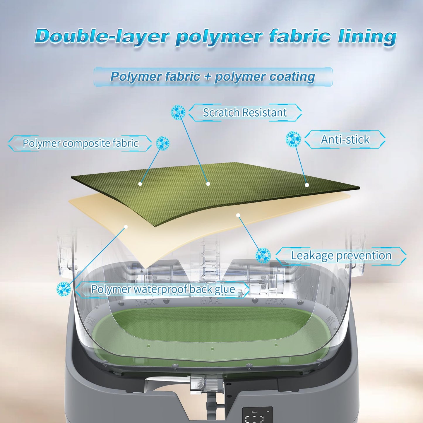 Automatic Cat Litter Box Self Cleaning - APP Control and Weight Monitoring - Ultra-Quiet, Suitable for Medium Cats and Kittens, Safe Anti-Pinch Litter Box (Assembly Required) -White