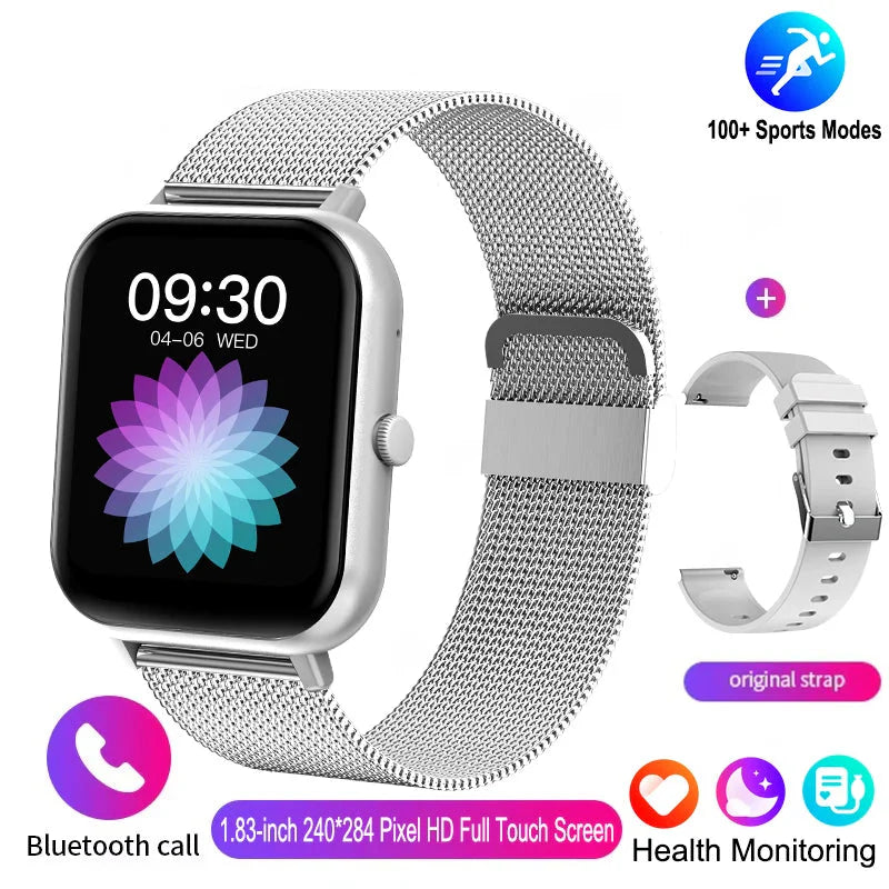 NNEOBA Smart Watch Fitness Tracker Silver NNEOBA