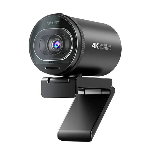 NNEOBA 4K Streaming Webcam with Autofocus Black NNEOBA