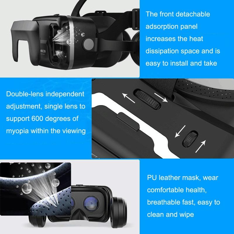 NNEIDS 3D Virtual Reality Headset For 7Th Gen Gaming NNEIDS